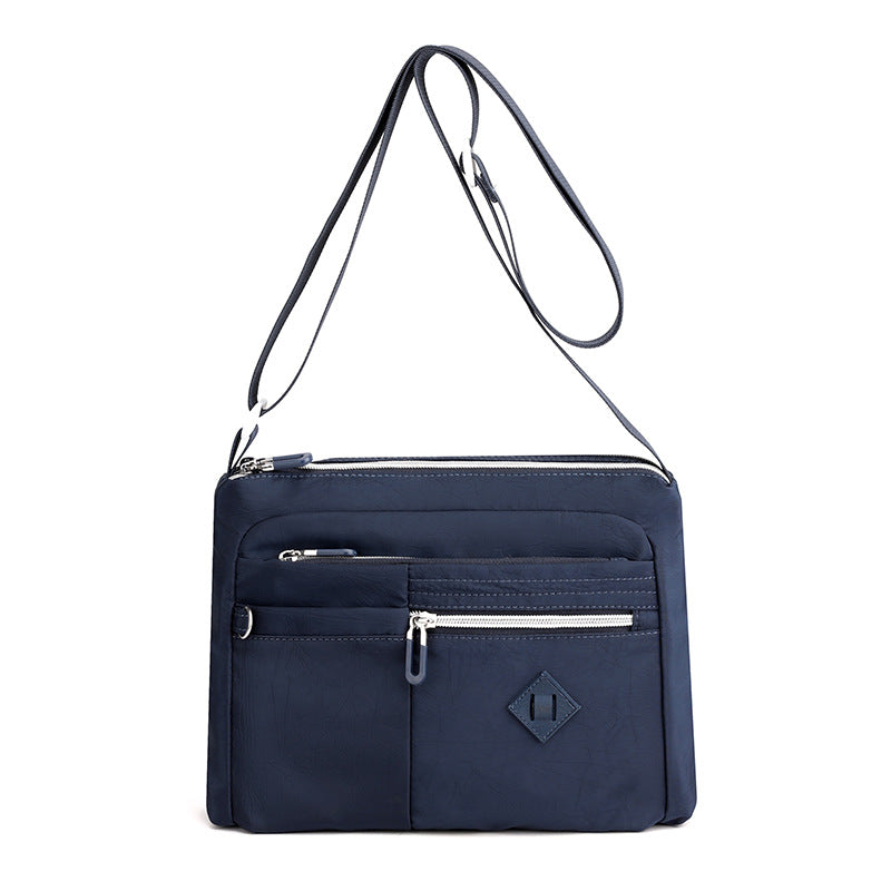 Multi-Zip Shoulder Bag