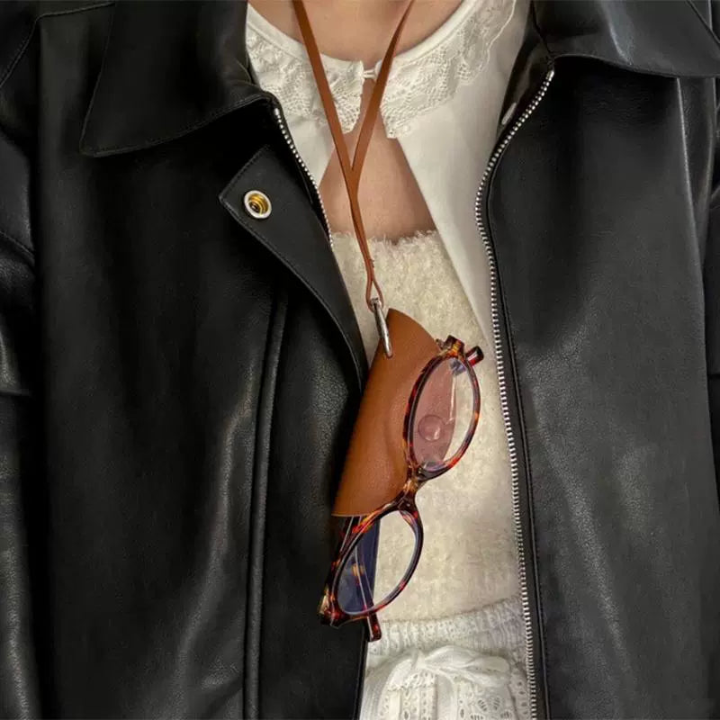 Mini Leather Storage Necklace - Modomu