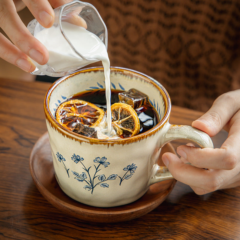 Antique Style Ceramic Coffee Mug - Modomu