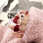 Personalized Pearl Detail Ring - Modomu