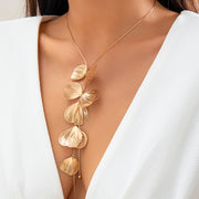 Gold Ginkgo Choker