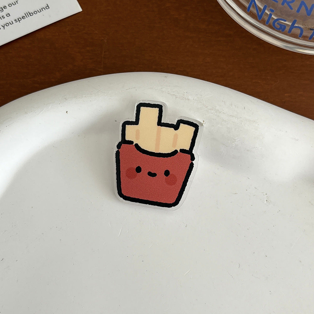 Cute Cartoon Acrylic Brooch - Modomu