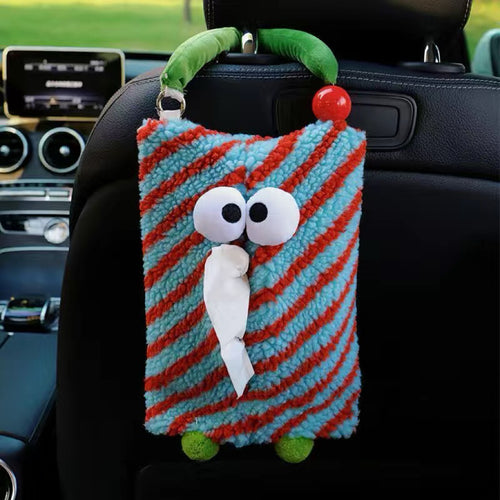 Hanging Car Tissue Box Monster - Modomu