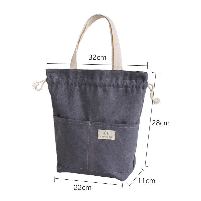 Insulated Canvas Bento Lunch Bag - Modomu