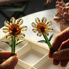 Handmade Sunflower Glass Ornament - Modomu