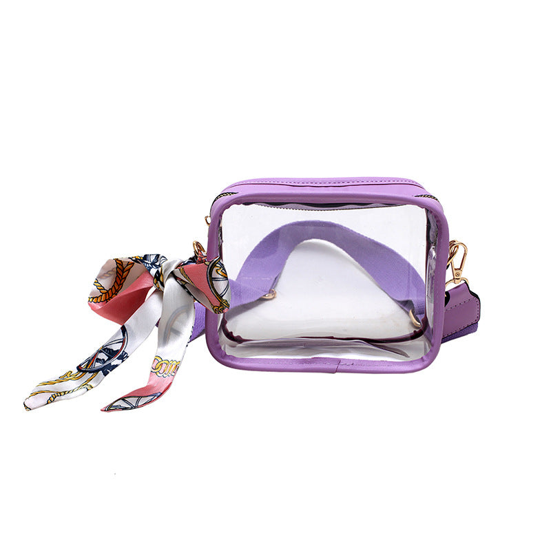 Clear Box Crossbody Bag