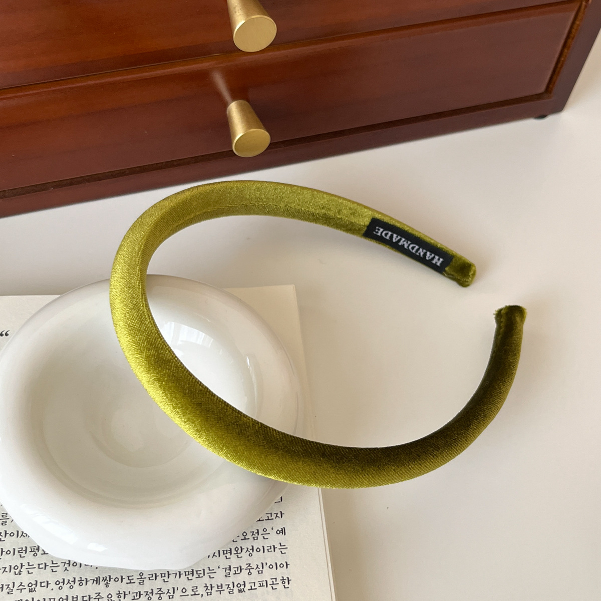 Velvet Retro Thin Headband - Modomu