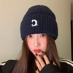 Letter C Embroidered Beanie