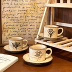 Retro Ceramic Tulip Coffee Cup - Modomu
