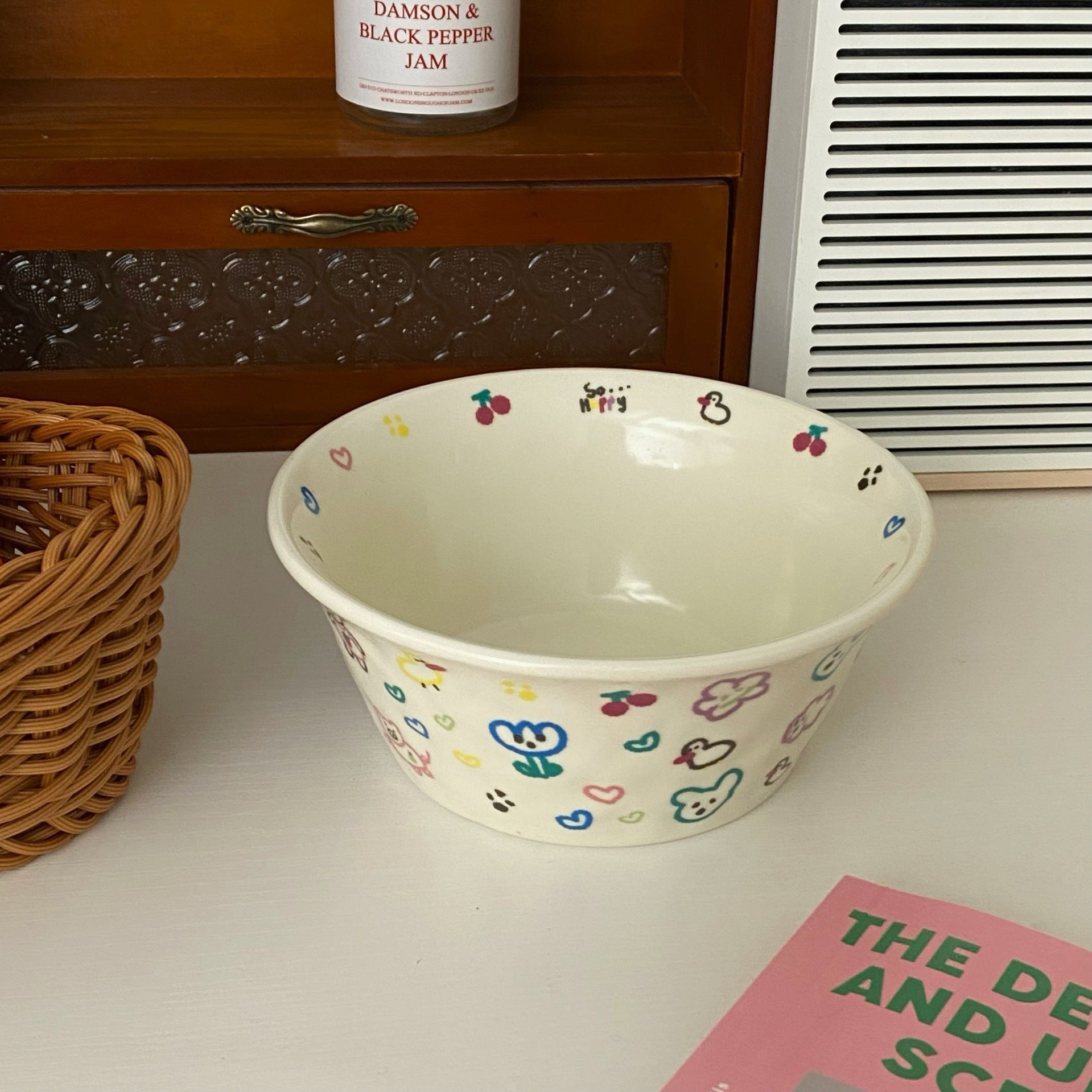 Graffiti Cartoon Ceramic Bowl - Modomu