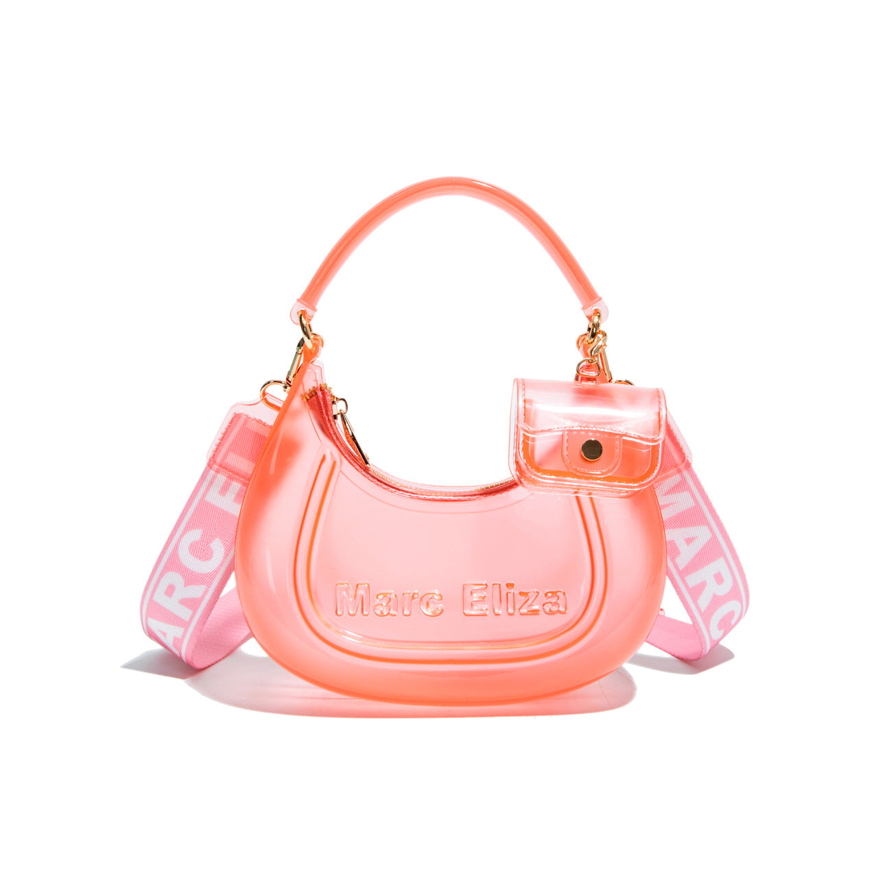 Transparent Jelly Crossbody Bag