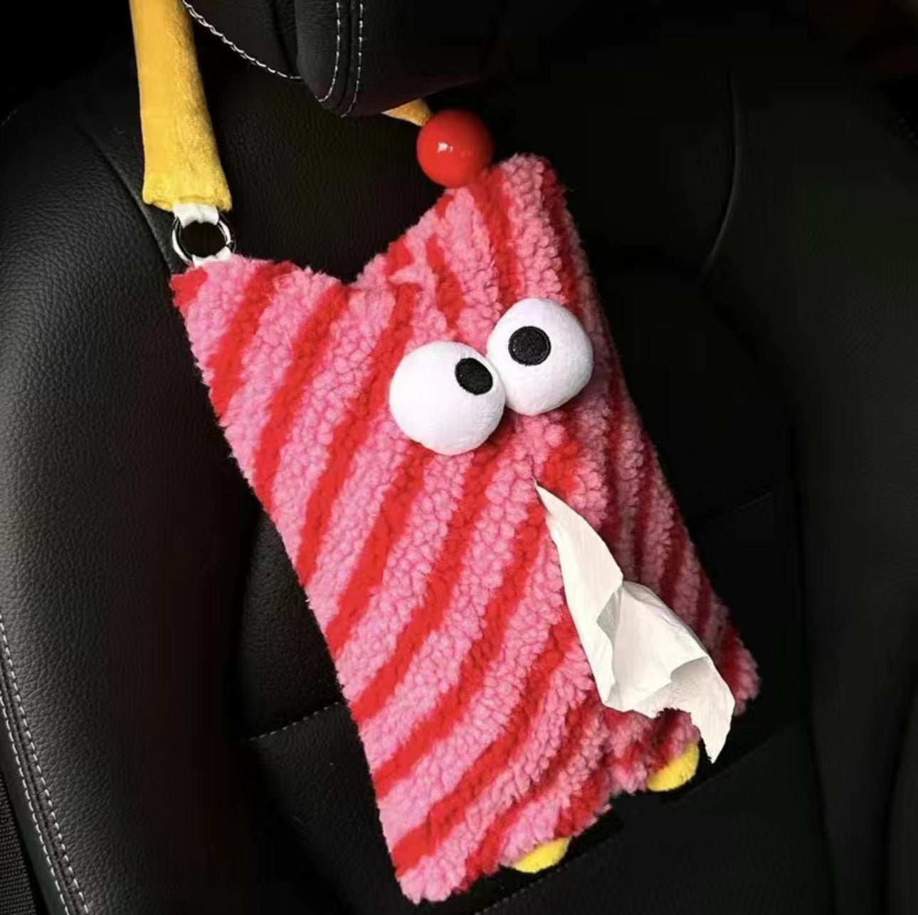Hanging Car Tissue Box Monster - Modomu