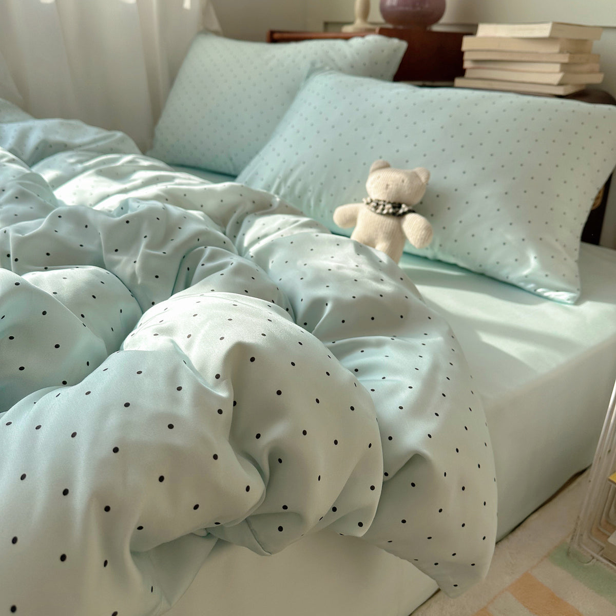 Washed Cotton Summer Bedding Set