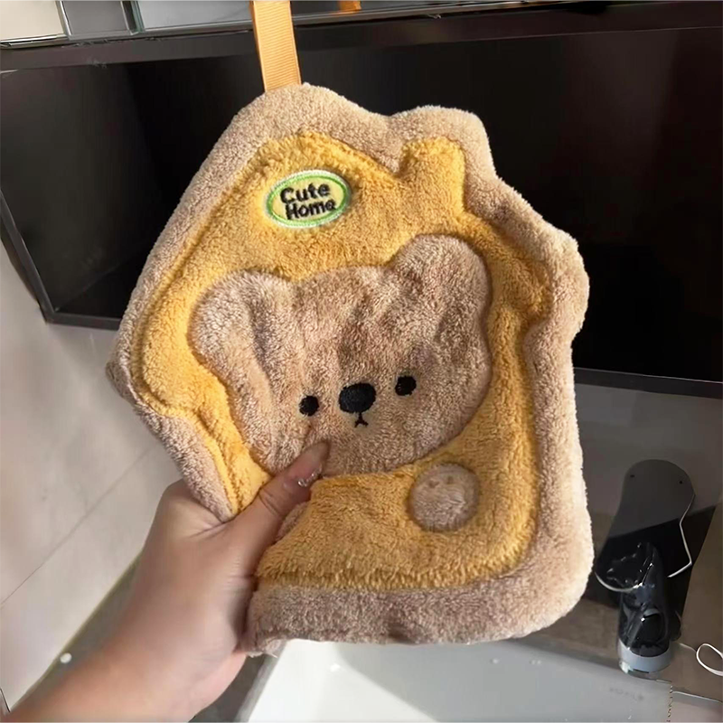 Bear Hanging Hand Towel