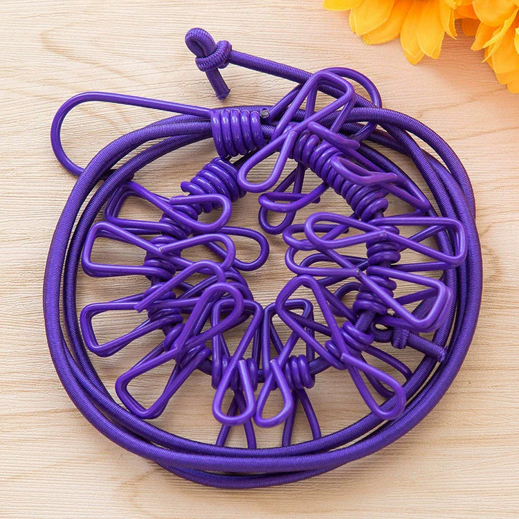 Foldable Portable Travel Clothesline