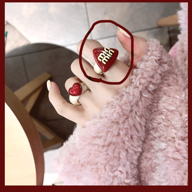 Personalized Pearl Detail Ring - Modomu