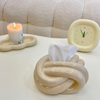 Knot Ceramic Tissue Box Holder - Modomu