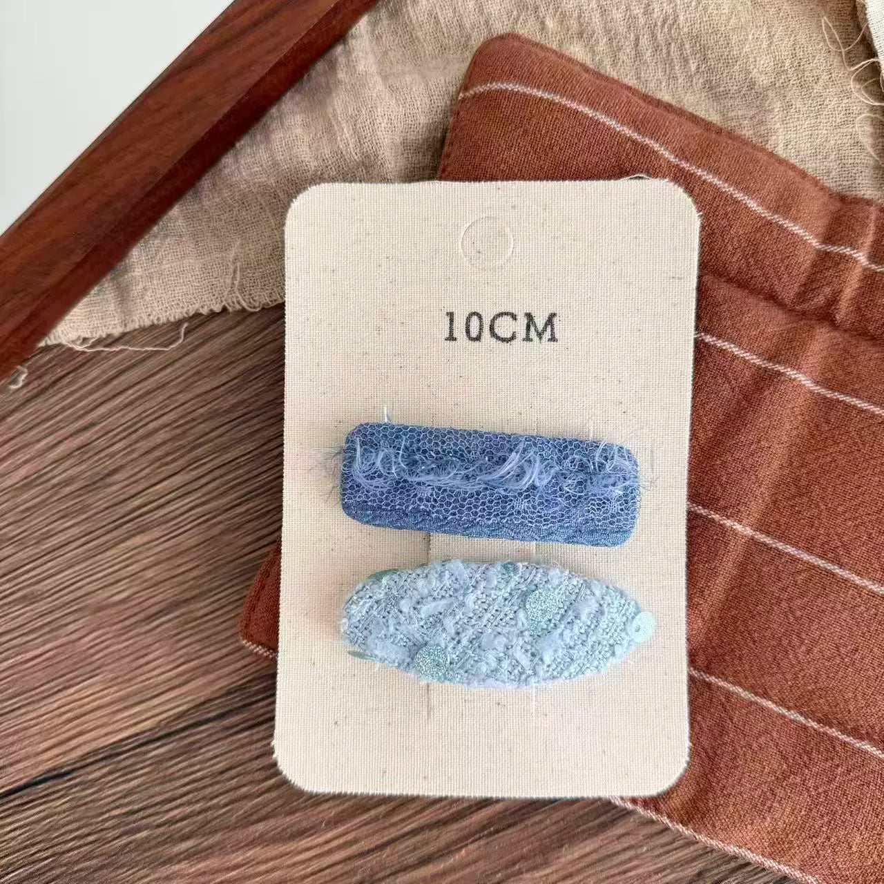 Pleated Water Drop Hair Clip - Modomu