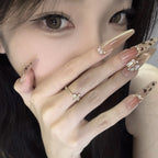 Leopard Chain Press On Nails