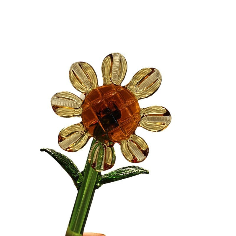 Handmade Sunflower Glass Ornament - Modomu