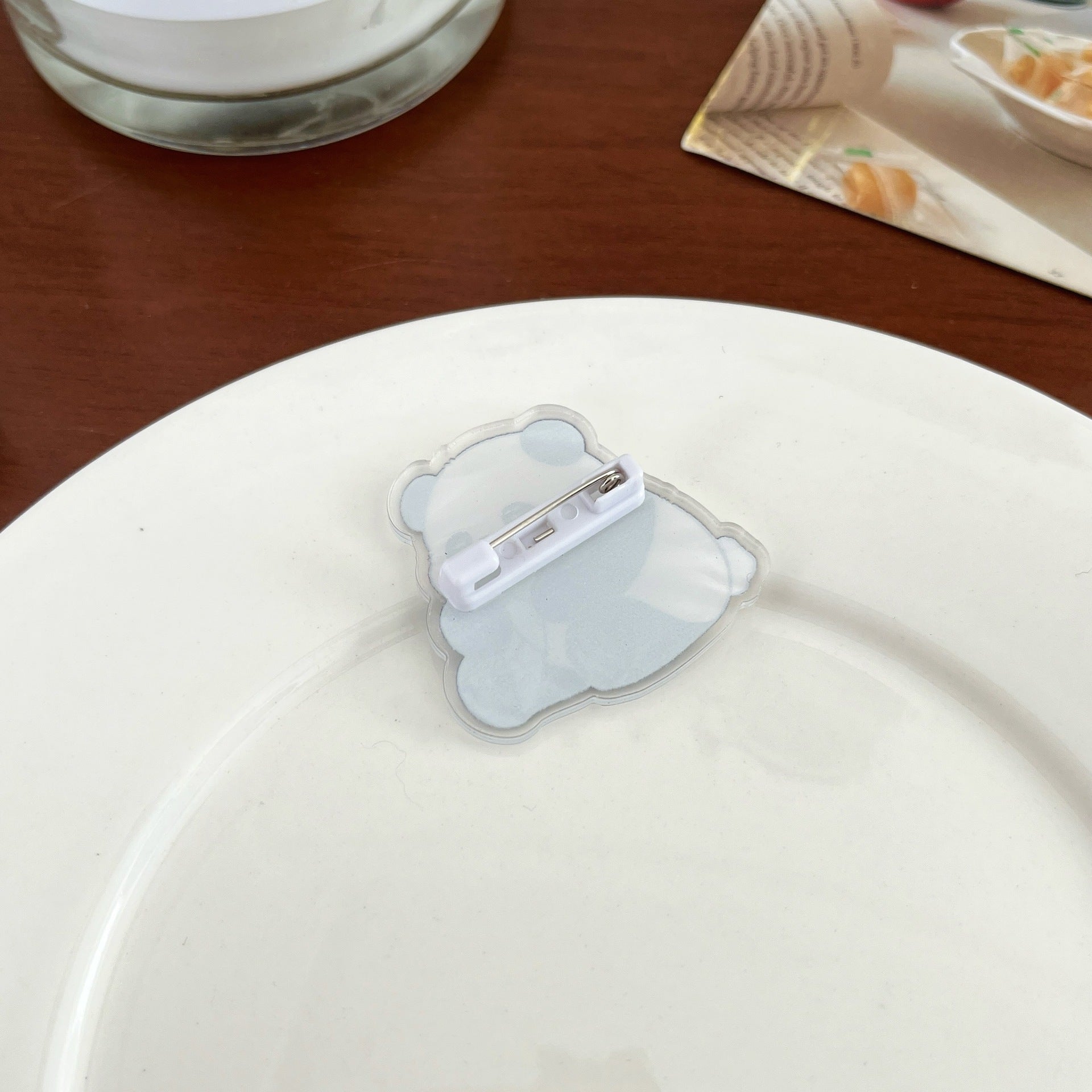 Cartoon Panda Inspirational Brooch - Modomu