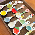Cute Ceramic Dessert Spoon