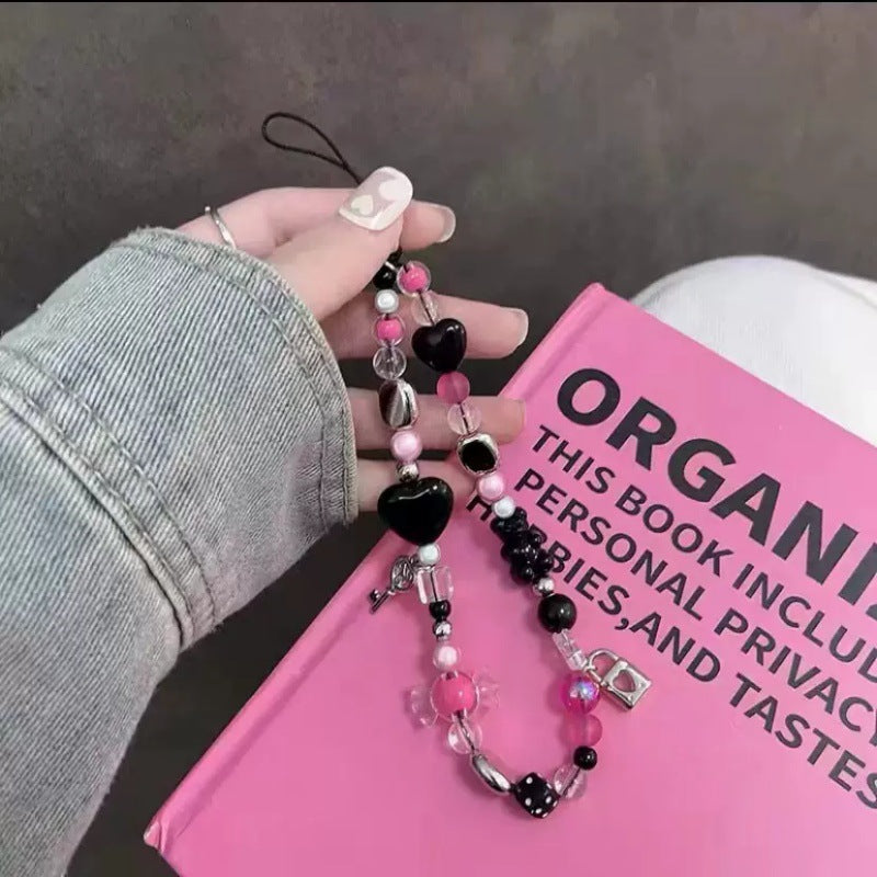 Rose Black Bear Chain