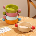 Contrast Handle Ceramic Salad Bowl - Modomu