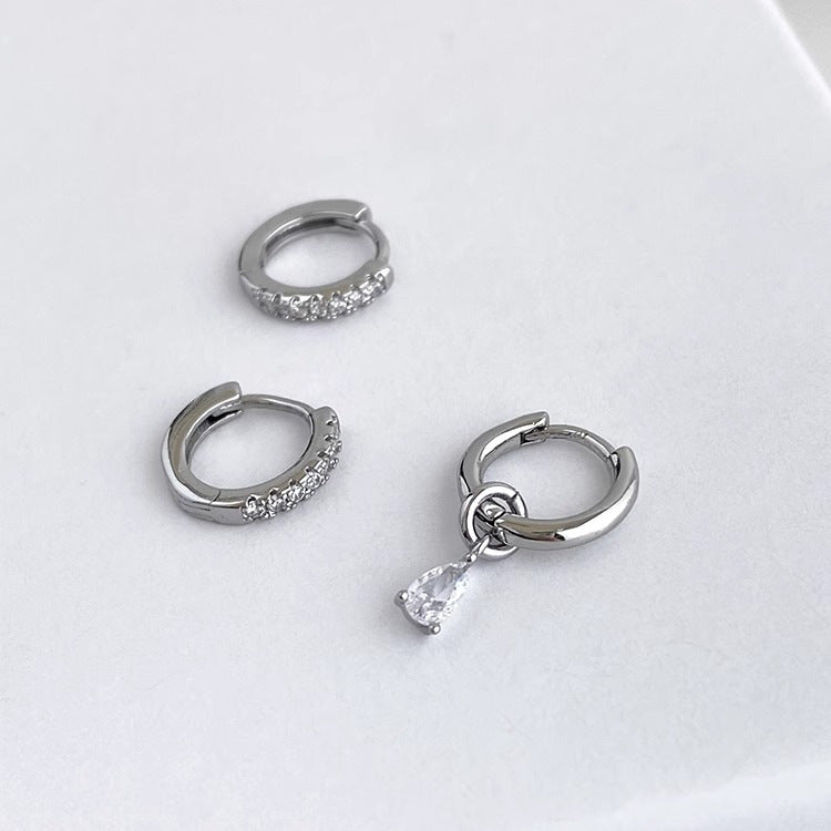 Zircon Drop Studs