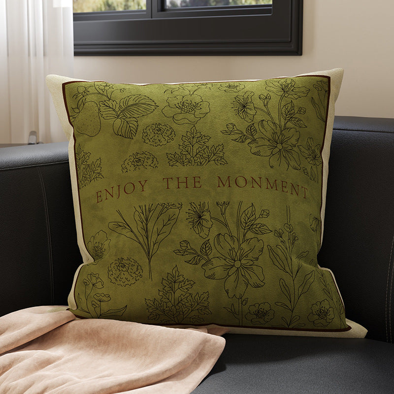 French Botanical Print Cushion – Floral Designs