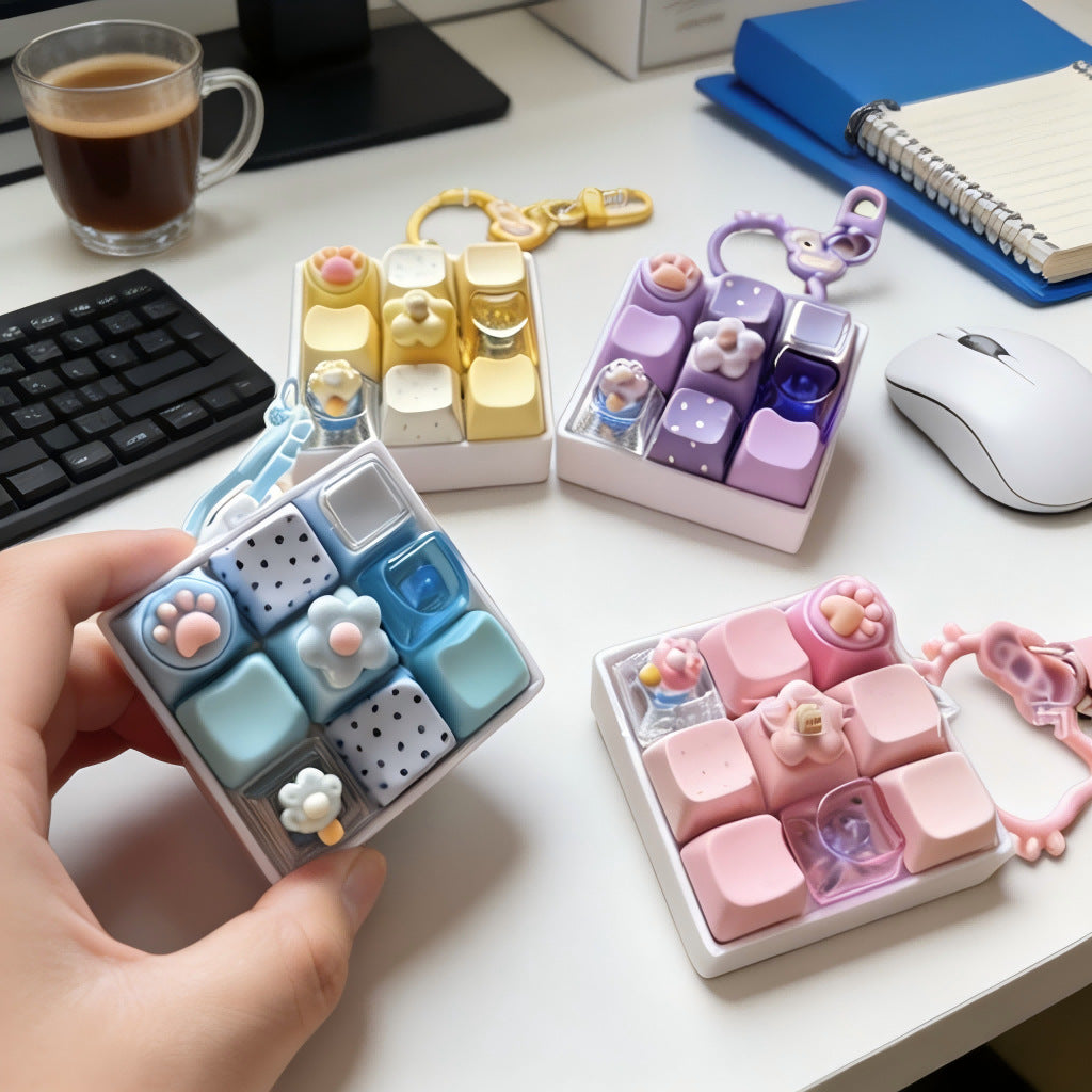 Paw Cap Nine Key Fidget
