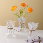 Irregular Transparent Glass Vase - Modomu