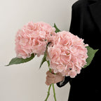 3D Hydrangea Faux Flower Panel