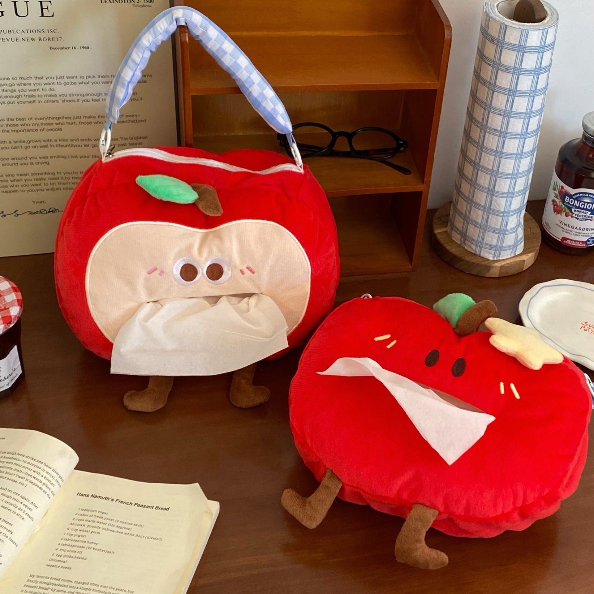 Apple Cartoon Hanging Tissue Box - Modomu
