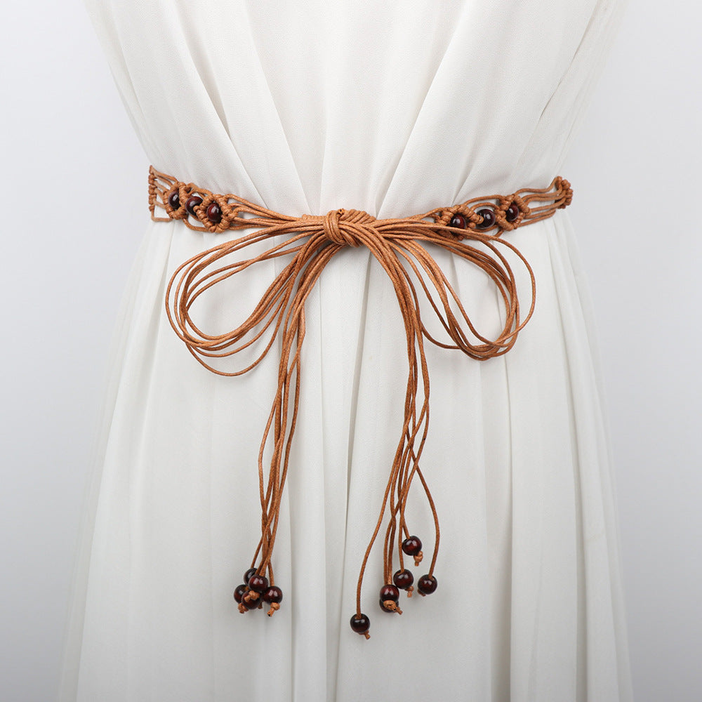 Bohemian Beaded Waist Belt - Modomu