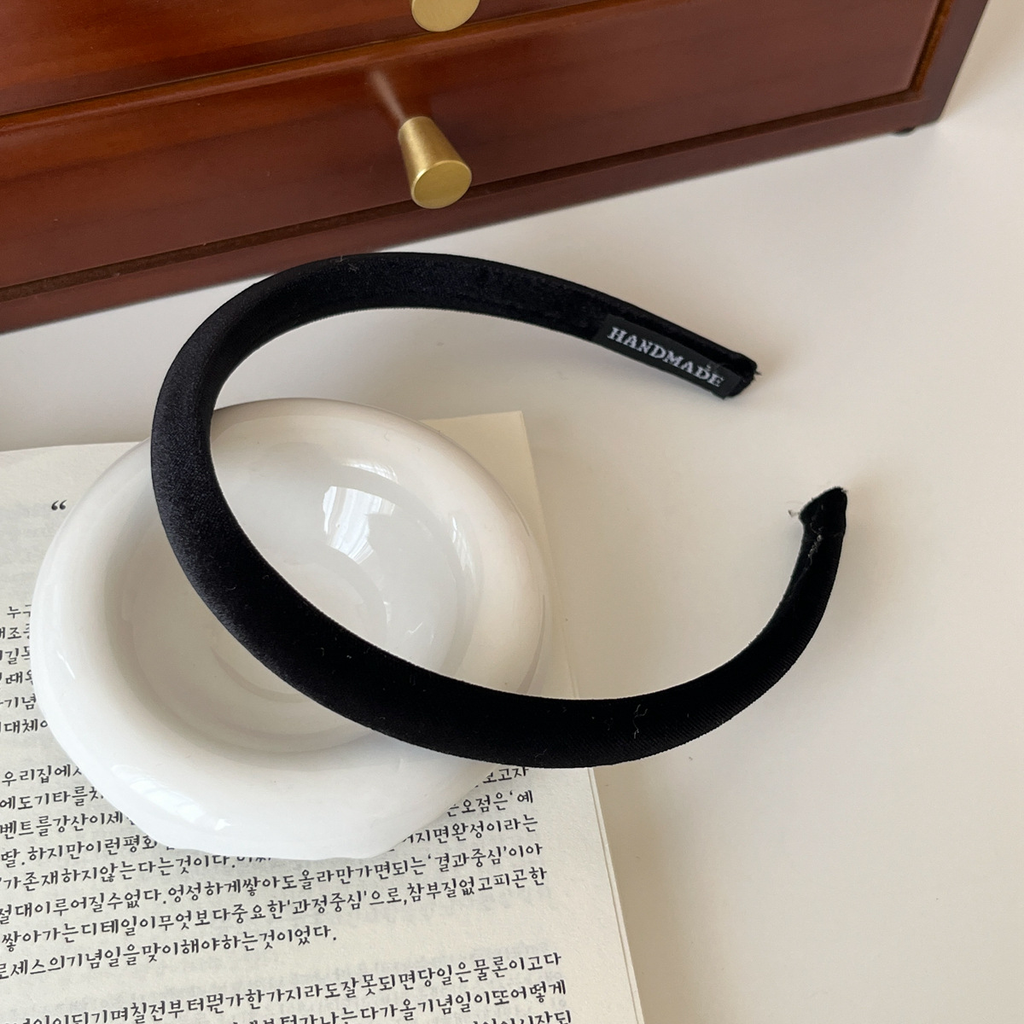 Velvet Retro Thin Headband - Modomu