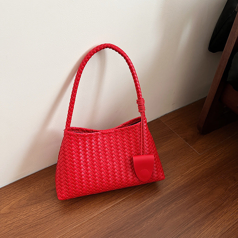 Woven Underarm Bag Set