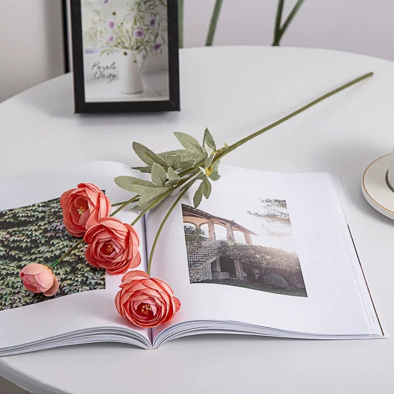 Artificial Lotus Camellia Bouquet - Modomu