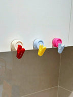 Rotating Suction Storage Clip