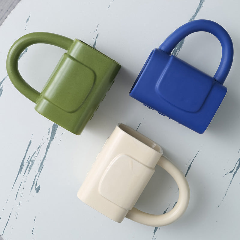 Nordic Ceramic Bag Handle Mug - Modomu