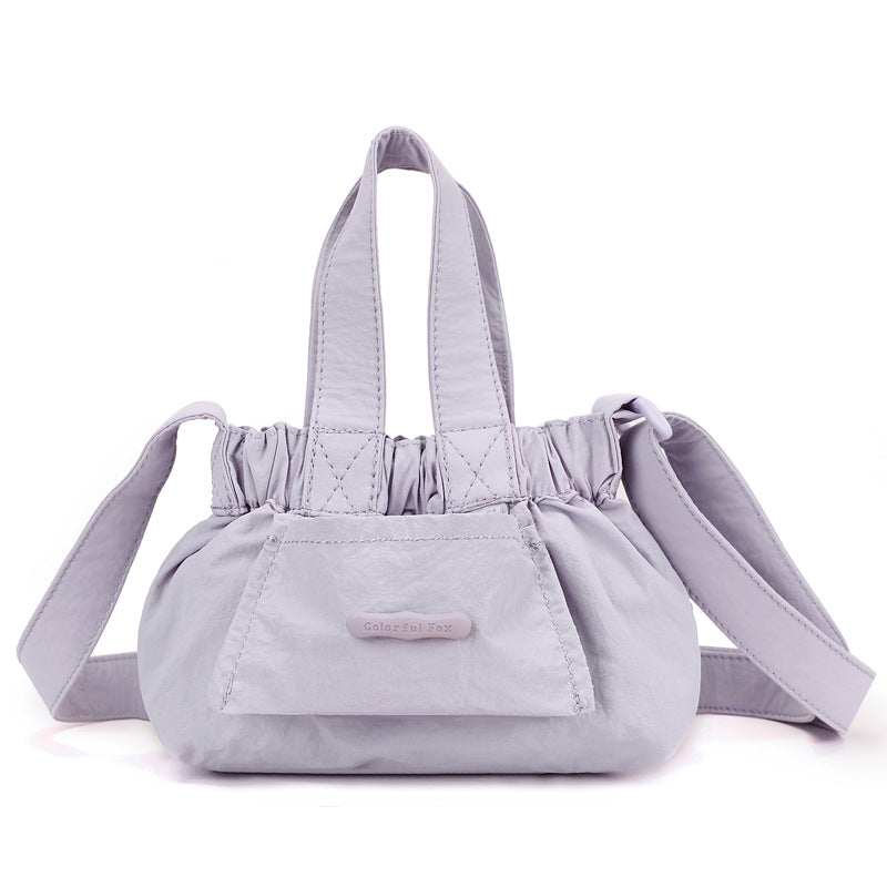 Foldable Ruched Crossbody