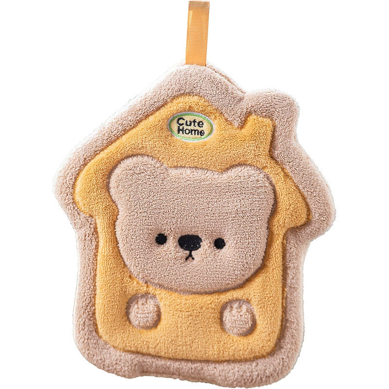 Bear Hanging Hand Towel