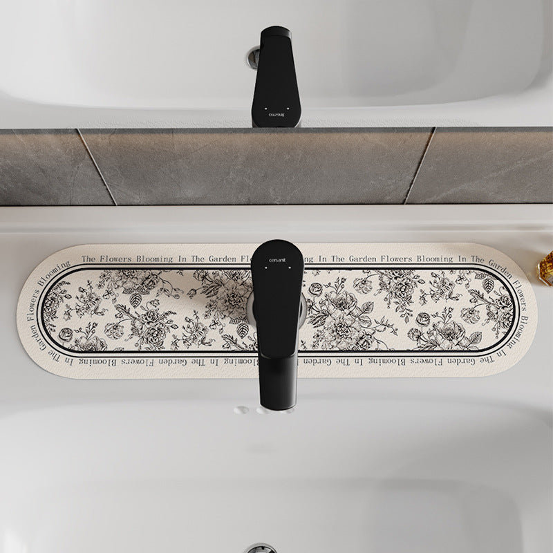 Toile Faucet Splash Mat