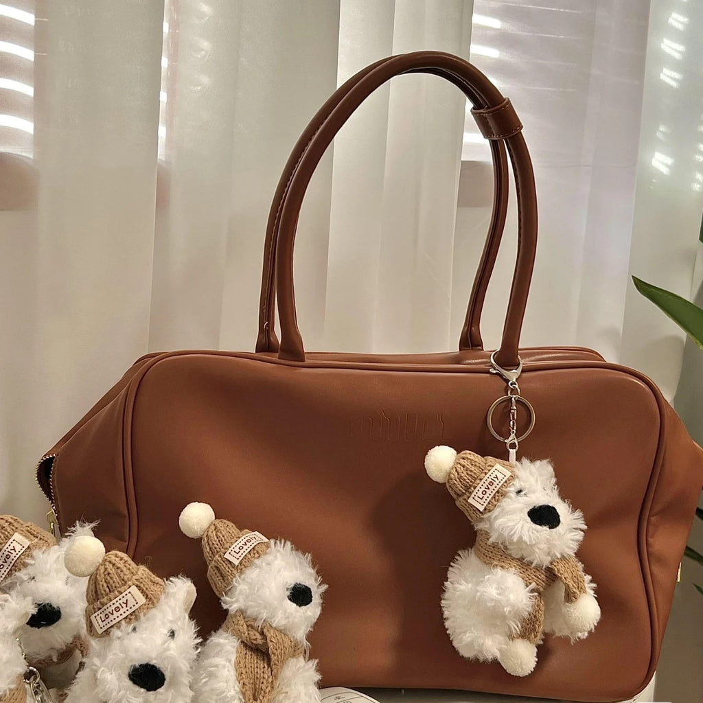 Cute Puppy Plush Keychain - Modomu