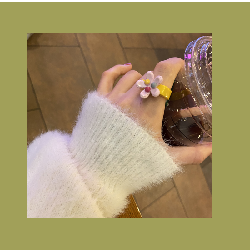 Exaggerated Floral Heart Ring - Modomu