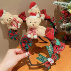 Christmas Bear Plush Headband - Modomu