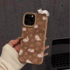 Sleeping Cat Topper Phone Case – Floral Cat Designs