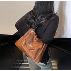 Structured Lock Shoulder Bag - Modomu