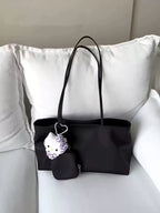 Nylon Tote and Pouch Set