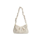 Pleated Cloud Pearl Bag